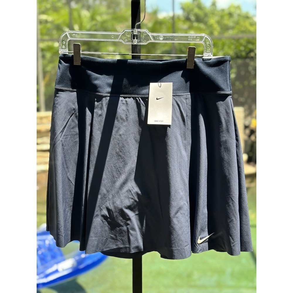 Nike Dri-Fit Advantage Golf Skirt with Shorts L Obsidian Activewear